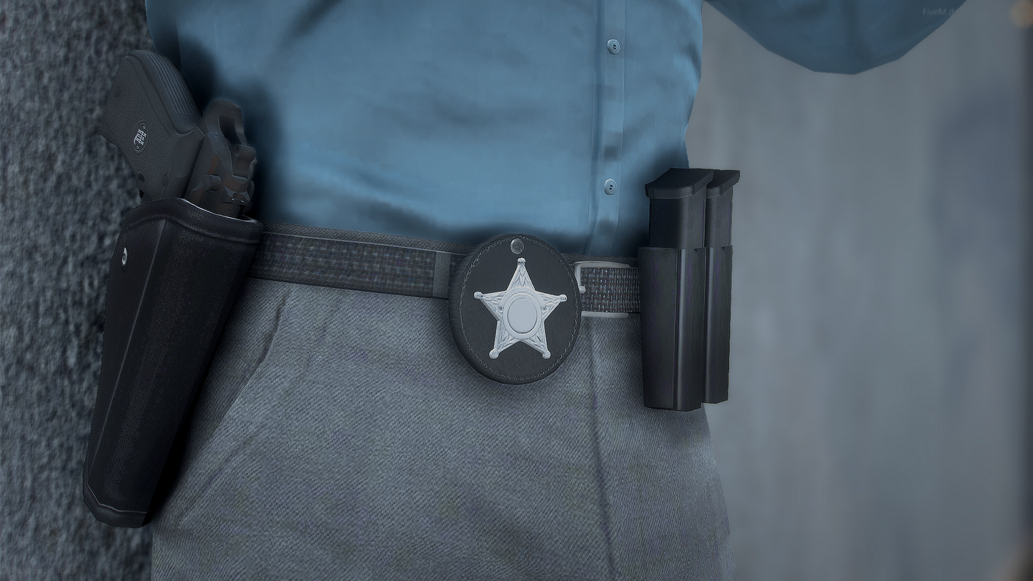 Detective Belt Badge Pack