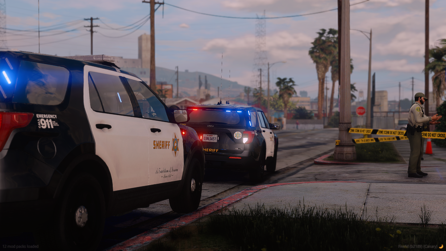 PRE-ORDER LSSD EUP Pack (Los Angeles Sheriff's Department)