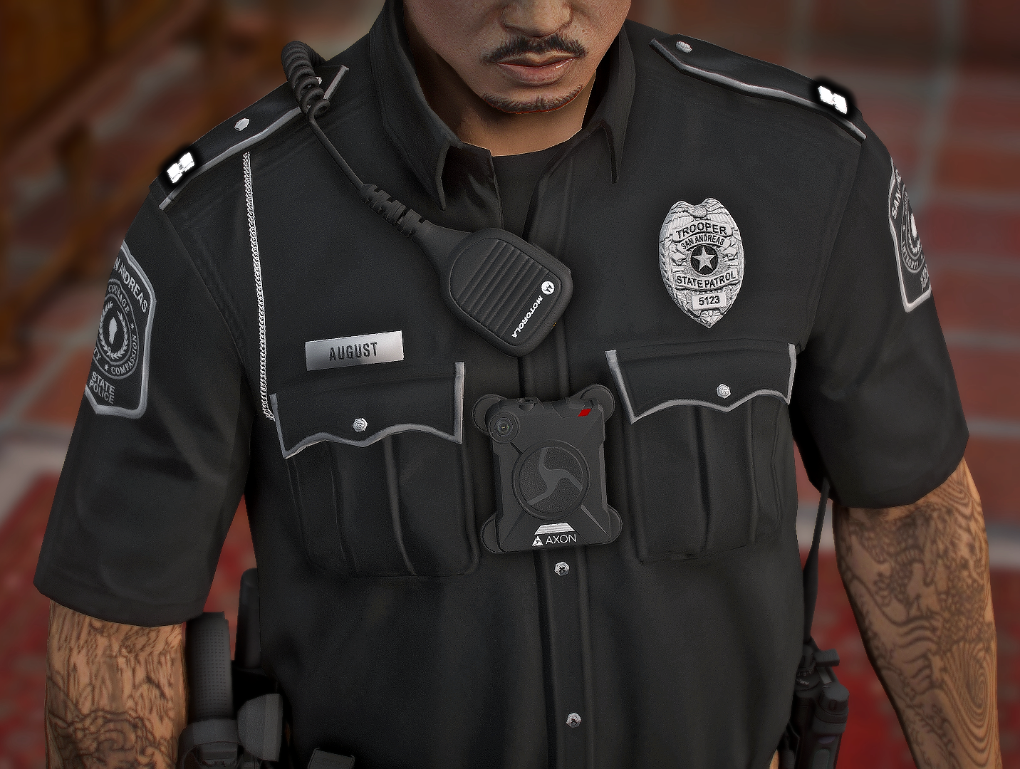 Shoulder rank EUP Pack
