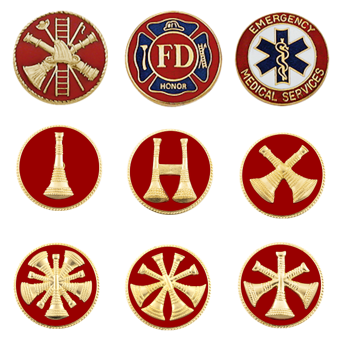 Collar Bugle Pins