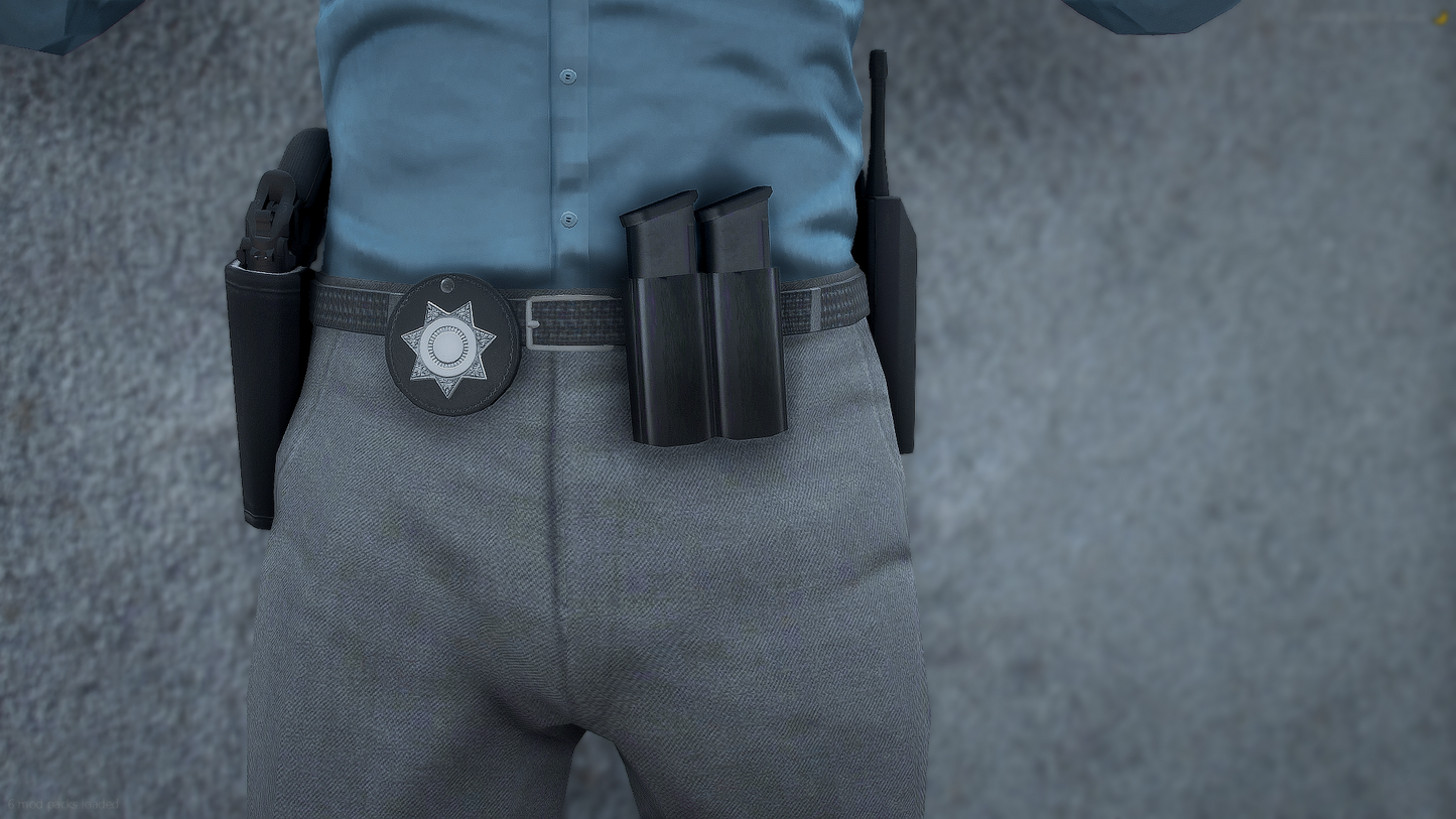 Detective Belt Badge Pack