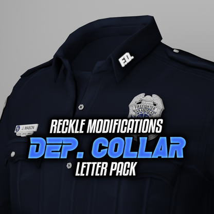 Department Collar Letter Pack (Universal)